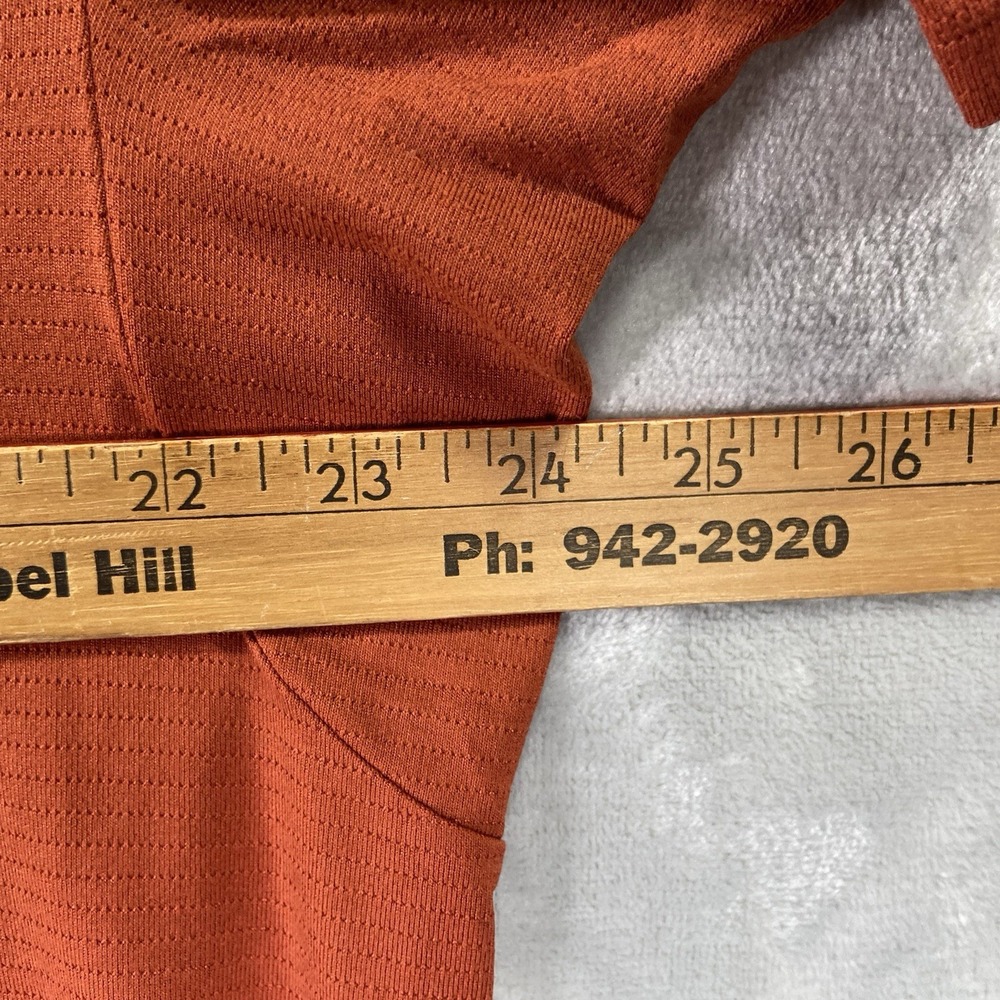 Lululemon T-Shirt mens XXL License To Train Crew Neck Orange - Picture 10 of 14
